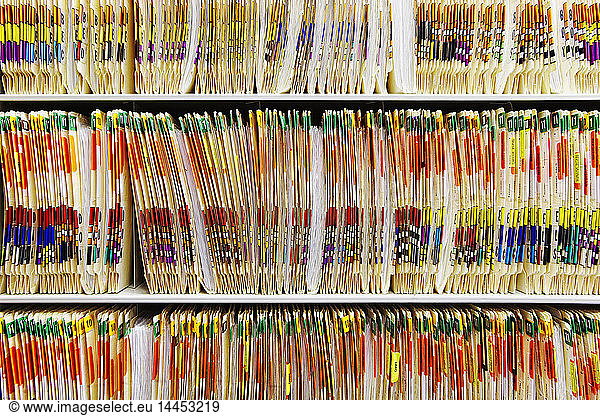 Colorful Medical Folders