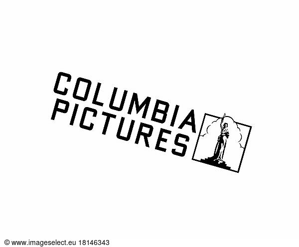Columbia Pictures  gedrehtes Logo  Weißer Hintergrund B