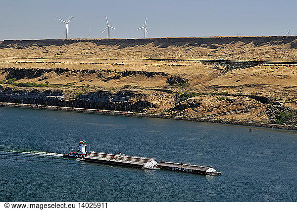 Columbia River Barges