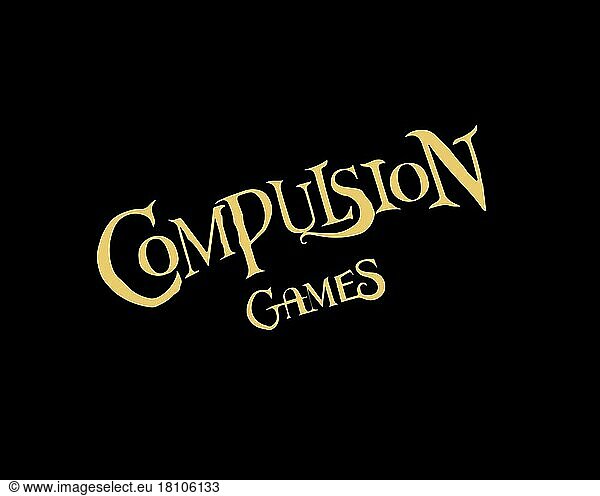 Compulsion Games  gedrehtes Logo  Schwarzer Hintergrund