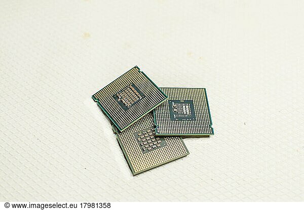 Computer-Mikroprozessoren  drei Computer-Prozessoren