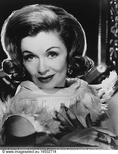 Constance Bennett  Publicity Portrait for the Film  Madame X  Universal Pictures  1966
