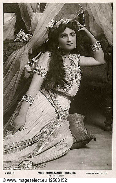 Constance Drever  British actress  c1907.Artist: Rotary Photo