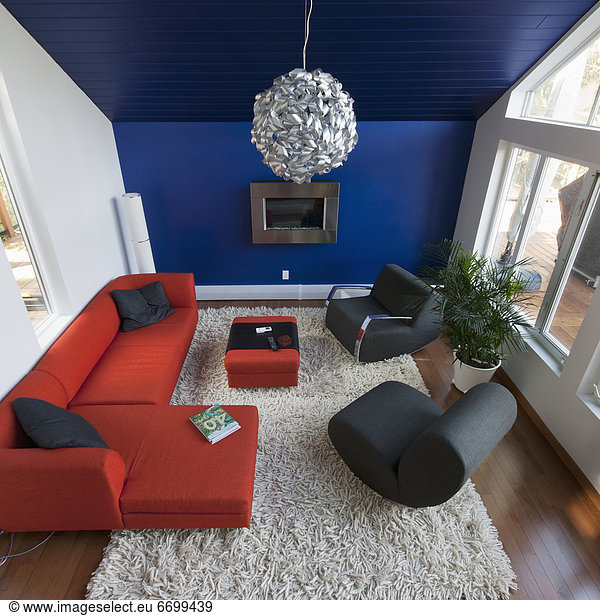Contemporary Home Living Room