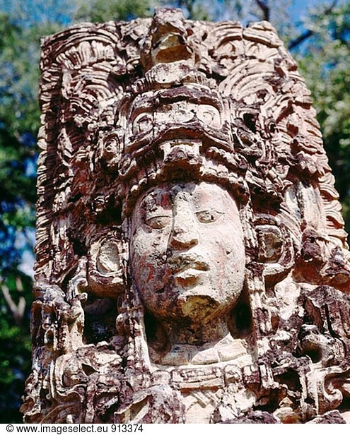 Copán Maya-Ruinen. Honduras