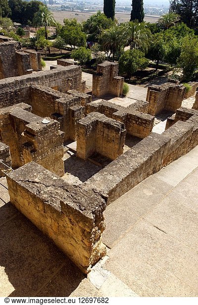 Cordoba (Spain). Architectural remains of the city of Medina Azahara.