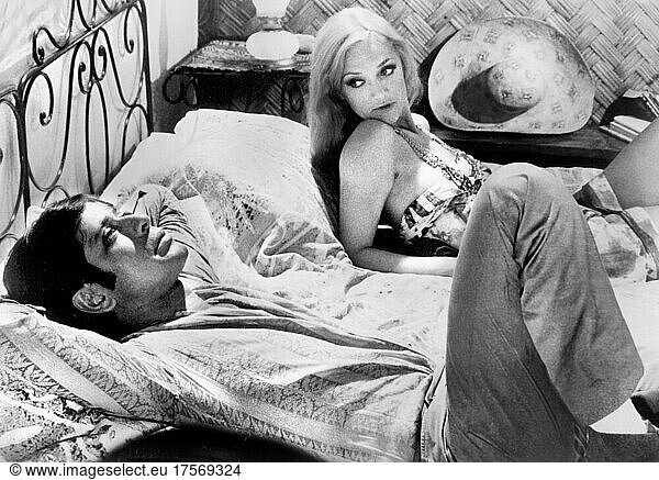 Corrado Pani  Doris Kunstmann  on-set of the Film  'Bora Bora'  American International Pictures  1968