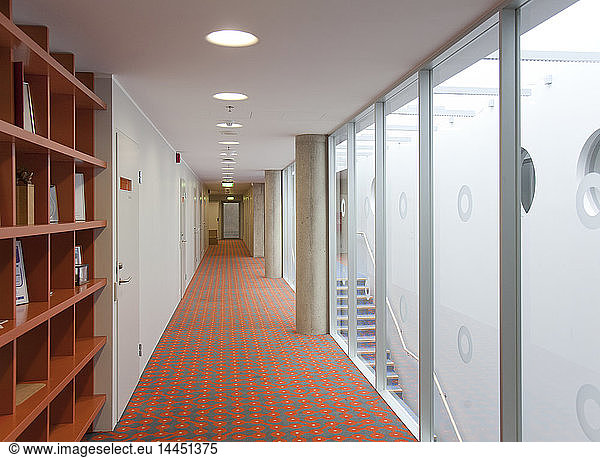 Corridor in office