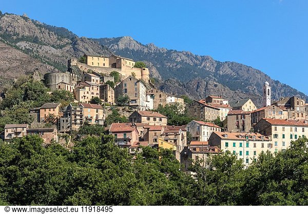 Corte  Haute-Corse  Corsica  France.