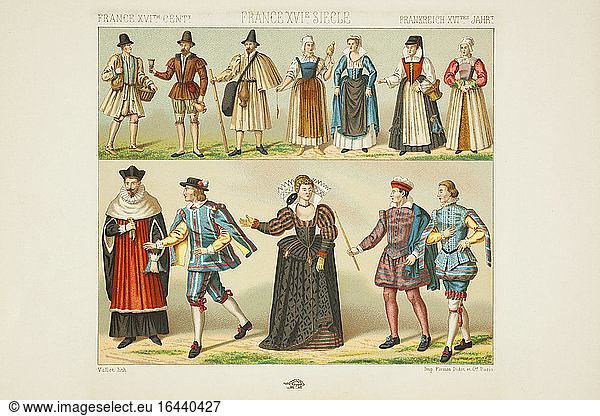 Costumes France 1574–1589