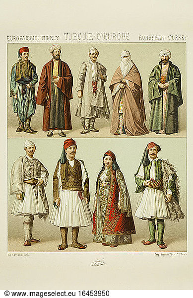 Costumes from Epirus and Thessaly