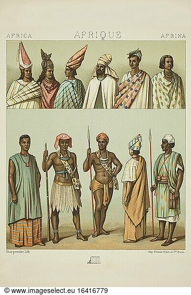 Costumes from Senegal