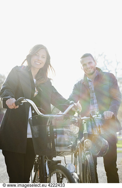 Couple with bikes 3