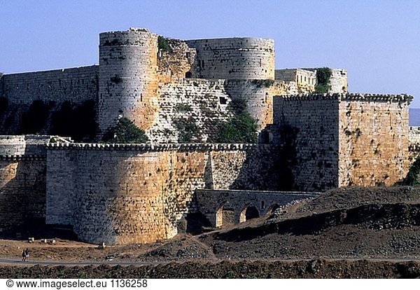 CRAC des Chevaliers Festung. Syrien.