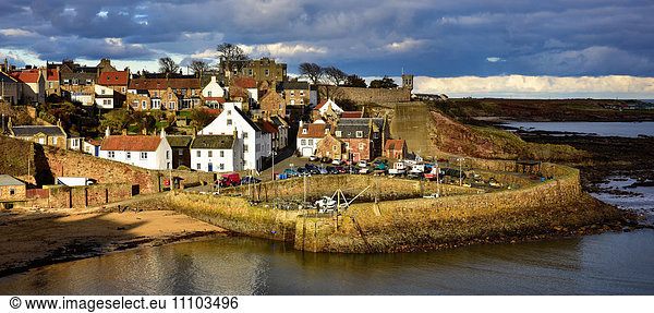 Crail Harbour Fife Scotland United Kingdom Europe
