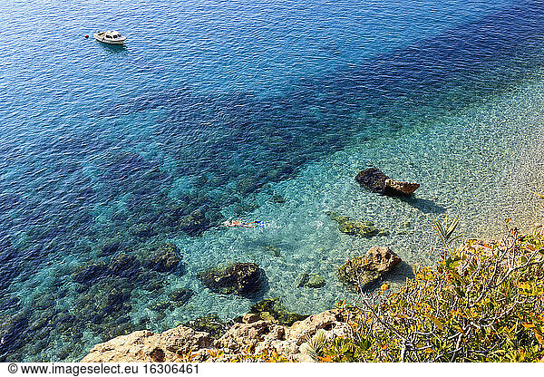 Croatia  Dubrovnik  Clear water at Banje beach