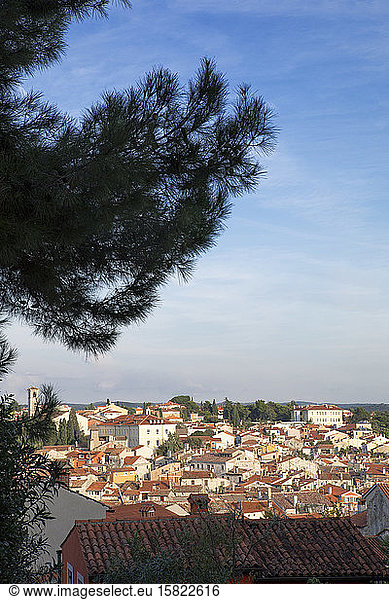 Croatia  Istria  Rovinj  View of the city