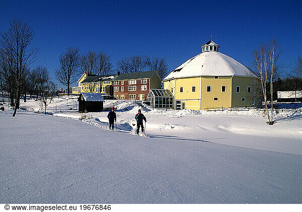 Cross country skiing in Vermont