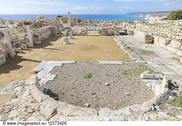 Cyprus Limassol Kourion Archeological site.