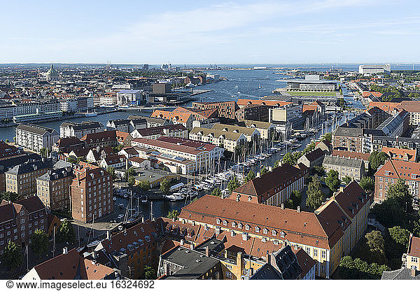 Dänemark  Kopenhagen  Blick auf die Stadt von der Christ-Erlöser-Kathedrale