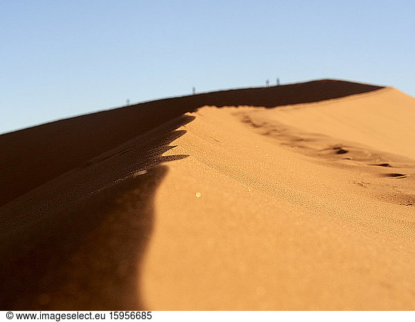 Dünen in der Wüste  Sossusvlei  Namibia