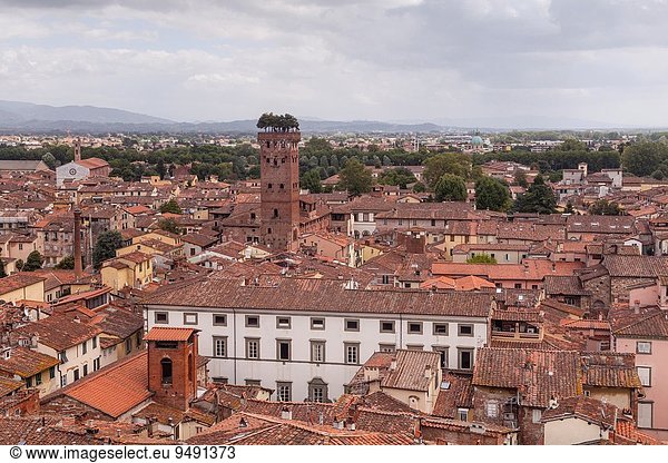 Dach denken Geschichte wichtig UNESCO-Welterbe Italien Lucca