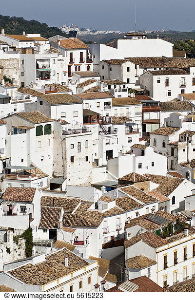 Dach Europa über Ansicht Andalusien Spanien