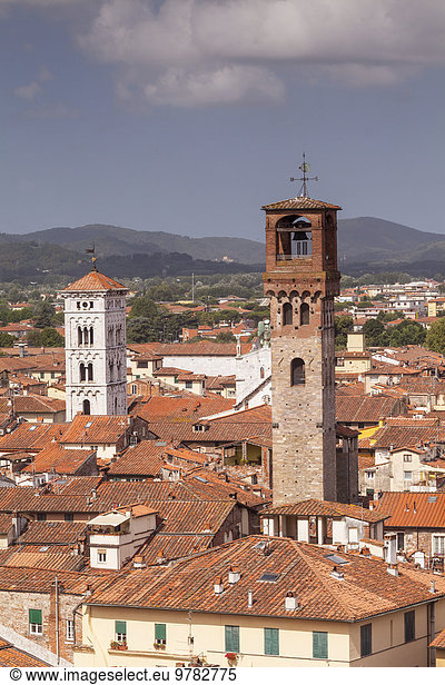 Dach Europa Geschichte Italien Lucca Toskana
