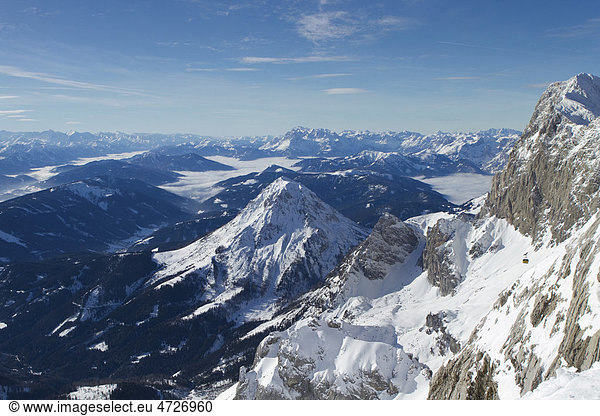Dachstein mountain  Styria  Austria  Europe