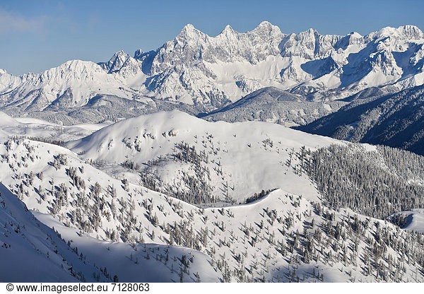 Dachstein  south face  Austria  mountain  winter  Styria  Europe