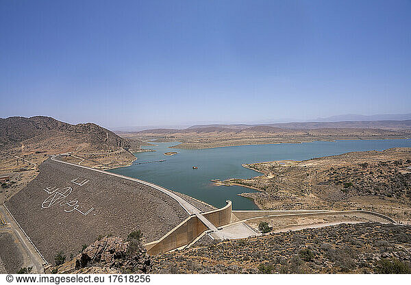 Dam in the Massa Region of Morocco