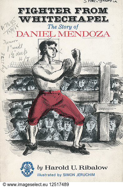 Daniel Mendoza (1764-1836)  jüdischer Boxer. Künstler: Unbekannt