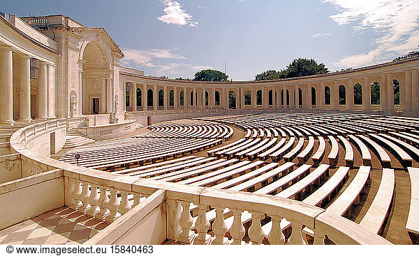 Das Amphitheater des Arlington Cemetery auf dem Arlington National Cemetery