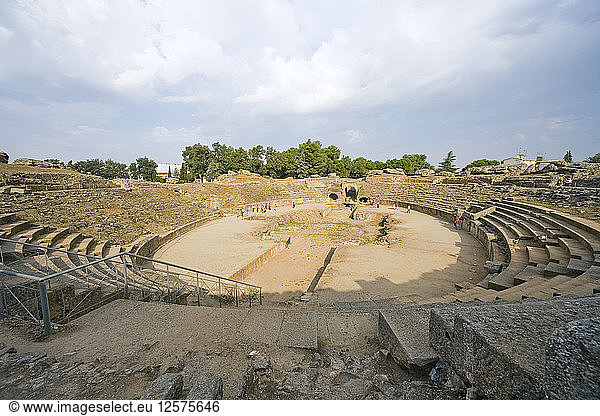 Das Amphitheater in Merida  Spanien  2007. Künstler: Samuel Magal