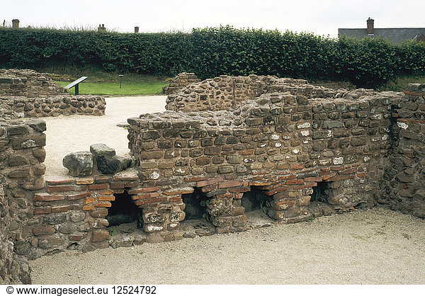 Das Badehaus  Wall Roman Site (Letocetum)  Staffordshire  1998. Künstler: Unbekannt