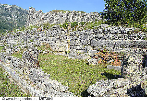 Das Bouleuterion in Dodona  Griechenland. Künstler: Samuel Magal