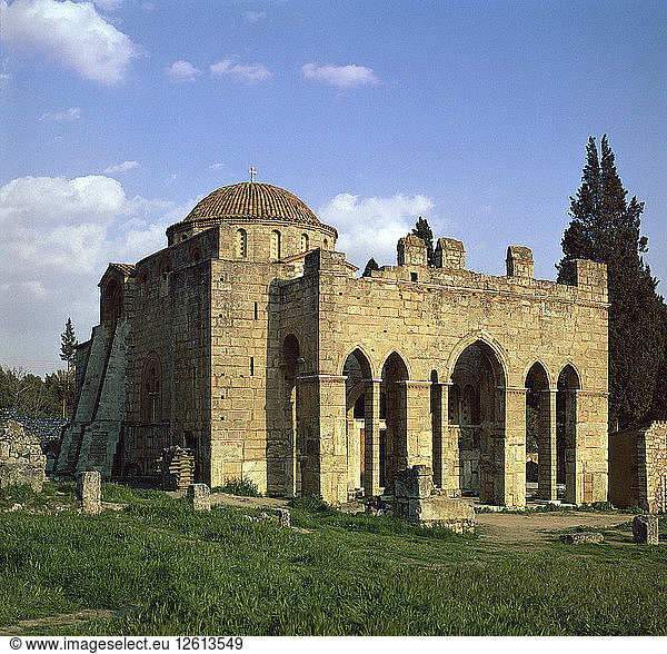 Das byzantinische Kloster von Daphni  11. Jahrhundert. Künstler: Unbekannt