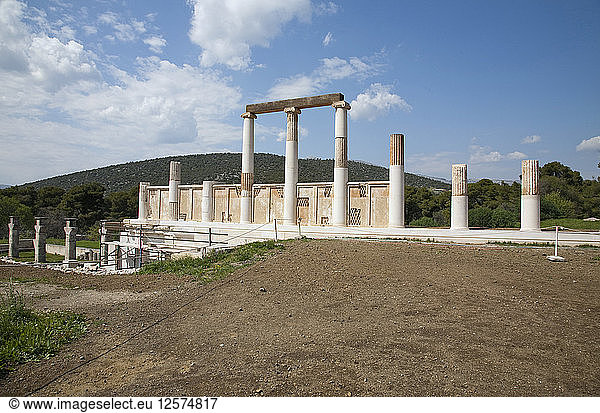 Das Enkoimeterion  Epidauros  Griechenland. Künstler: Samuel Magal