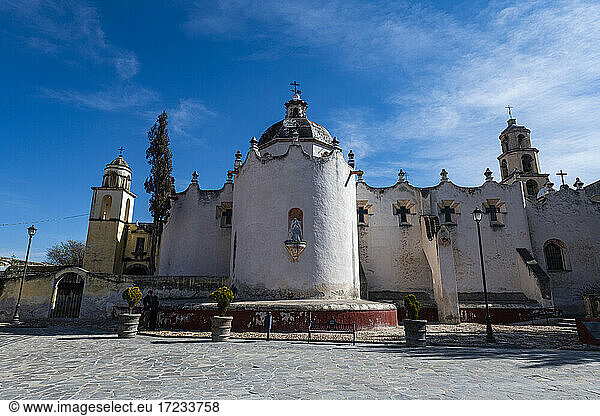 Das Heiligtum der Pilgerstadt Atotonilco  UNESCO-Weltkulturerbe  Guanajuato  Mexiko  Nordamerika