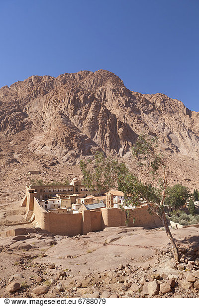 Das Katharinenkloster in der Wüste Sinai  Ägypten  Afrika