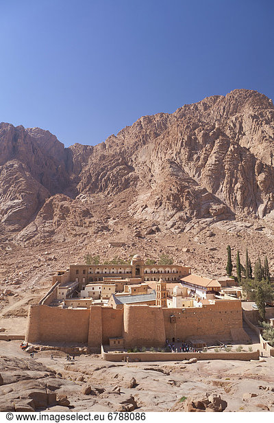 Das Katharinenkloster in der Wüste Sinai  Ägypten  Afrika