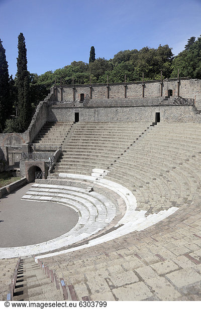 Das Kleine Theater,  Odeon,  Pompeji,  Kampanien,  Italien,  Europa