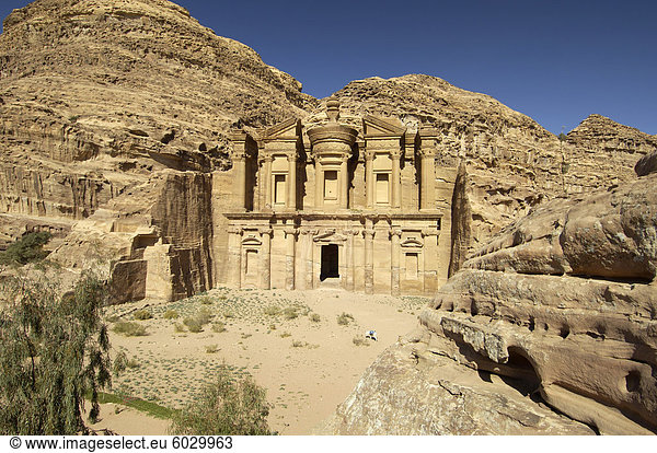 Das Kloster (Ed Deir) (Al Deir)  Petra  UNESCO World Heritage Site  Jordanien  Naher Osten