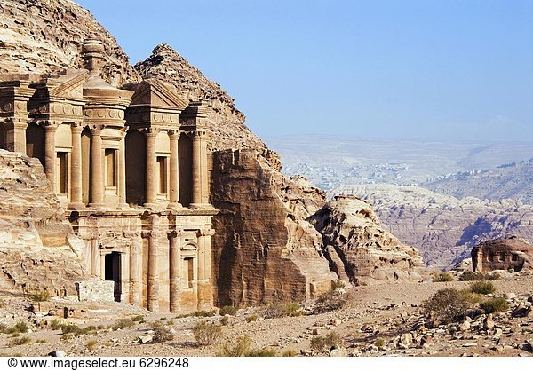 Das Kloster (El Deir)  Petra  UNESCO World Heritage Site  Jordanien  Naher Osten