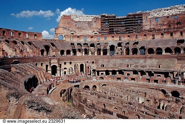 Das Kolosseum  Italien  Rom