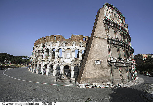 Das Kolosseum  Rom  Italien. Künstler: Samuel Magal