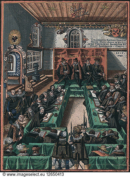 Das Regensburger Religionskolloquium von 1601  ca. 1605.
