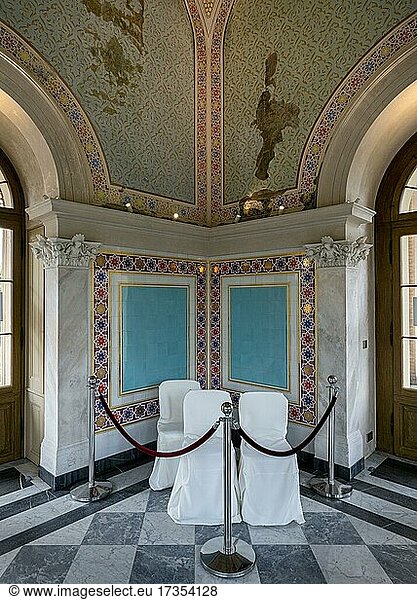 Das restaurierte Maurische Kabinett im Belvedere auf dem Pfingstberg in Potsdam  Brandenburg  Deutschland  Europa