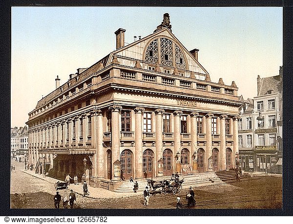 Das Theater  Lillie  Frankreich  ca. 1895.