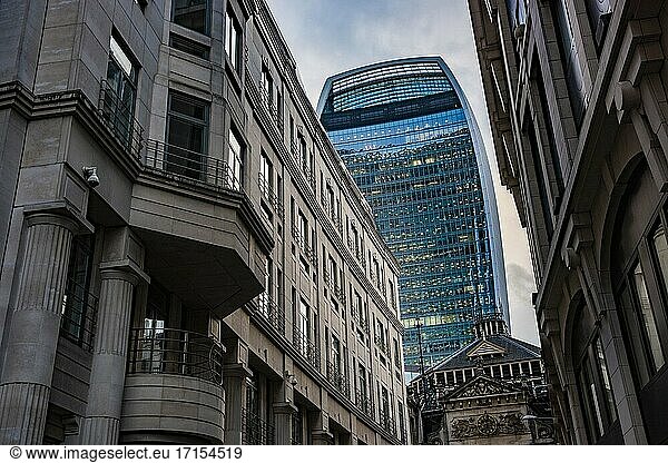 Das Walkie Talkie Gebäude  City of London  London  England